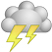 Sat - Isolated Thunderstorms