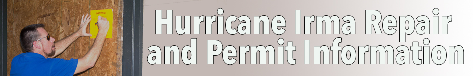 Hurricane Irma Recovery Permitting and Licensing Information